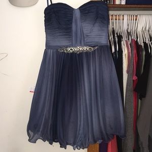 Strapless homecoming dress, worn once.
